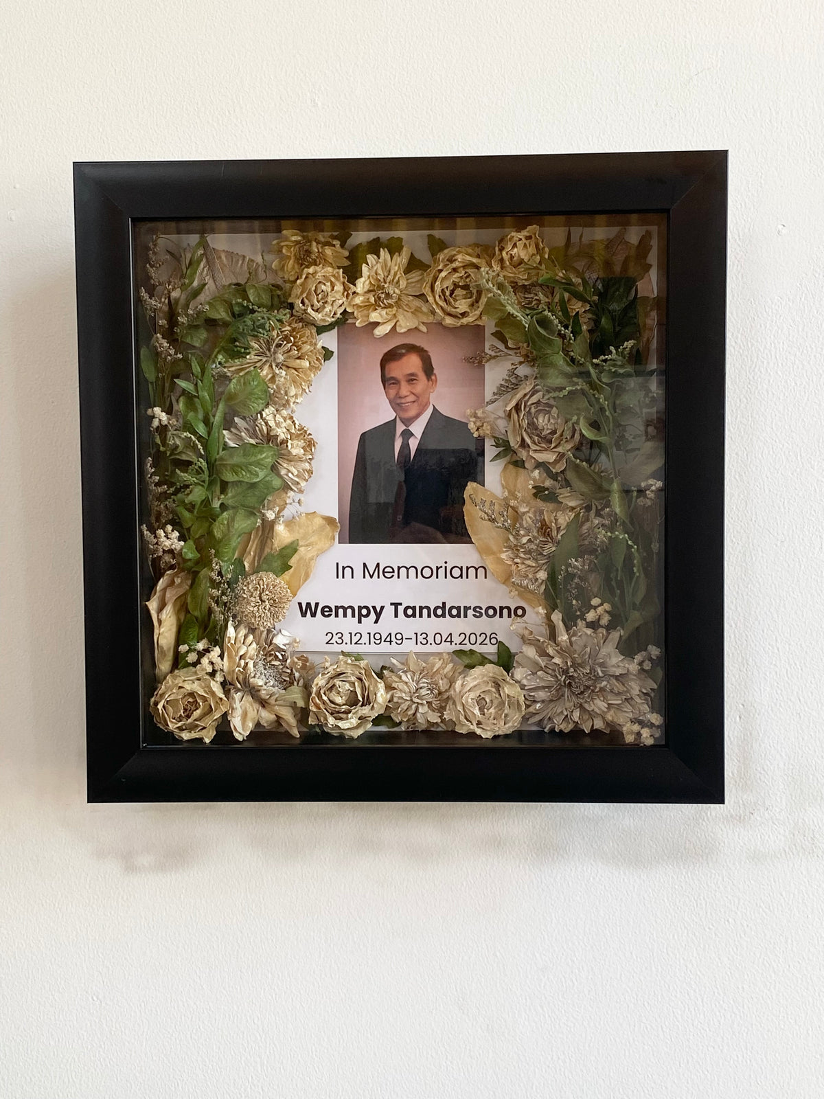 3D Flower Preservation Frame