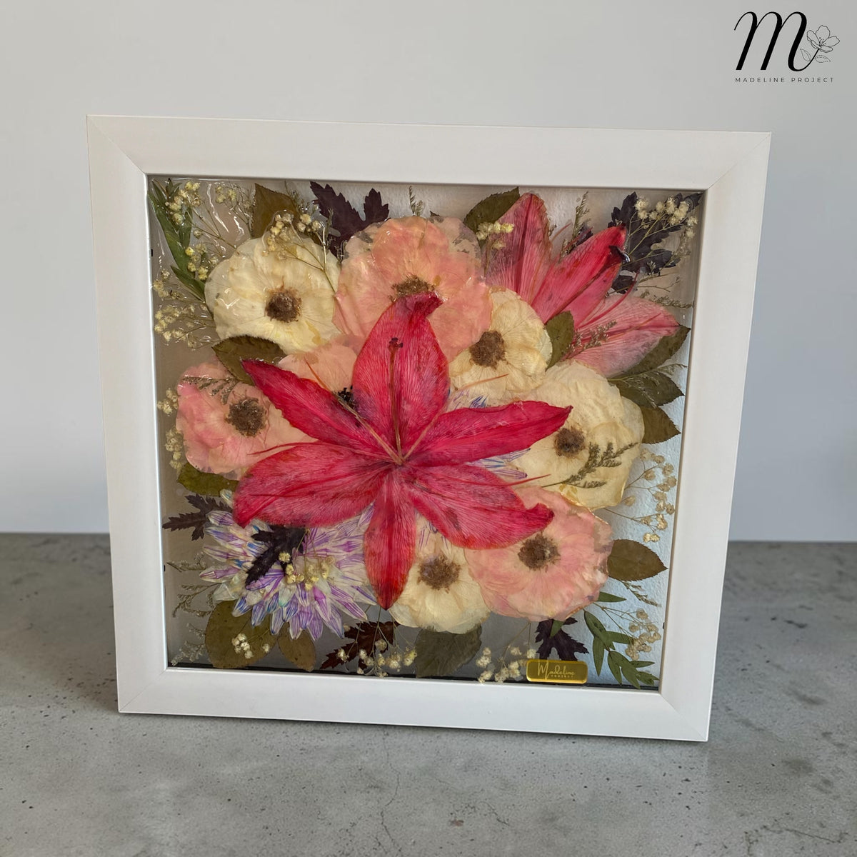 Pressed Flower Art Frame