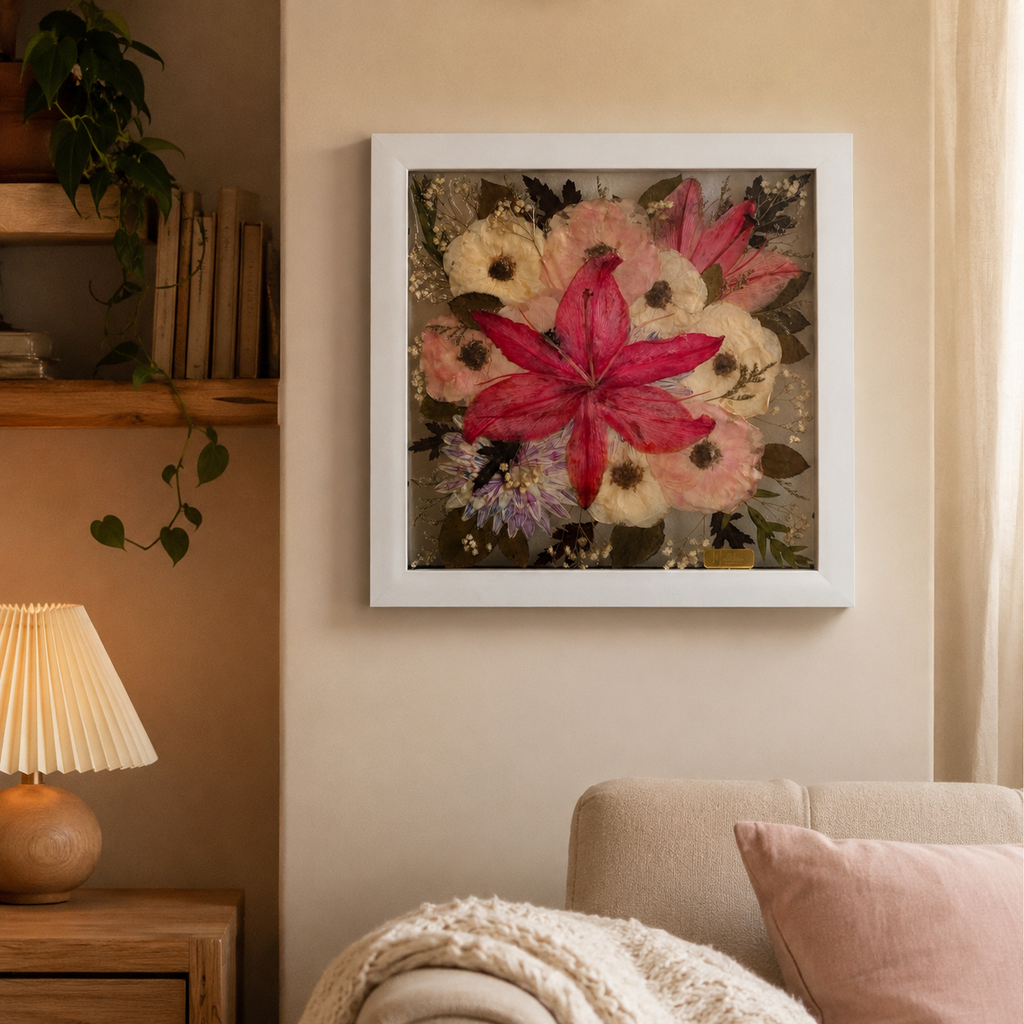 Pressed Flower Art Frame