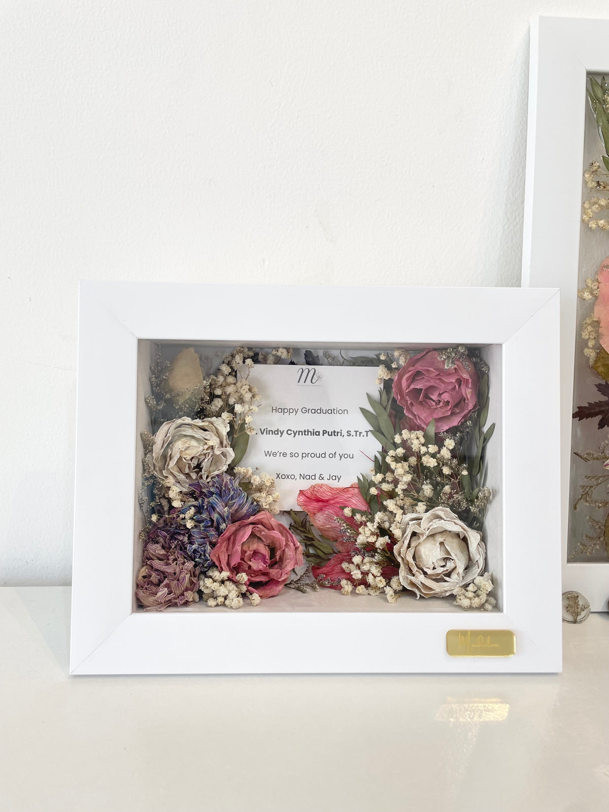 3D Flower Preservation Frame