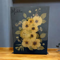 Custom Bloom Resin Wall Art